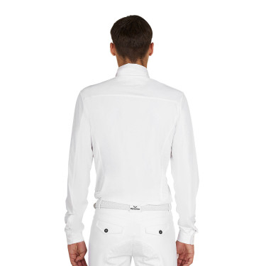 Herenpoloshirt wedstrijd met overhemdkraag