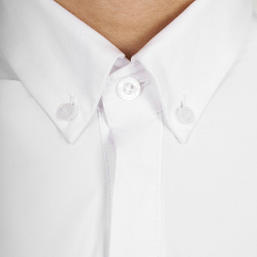 Herenpoloshirt wedstrijd met overhemdkraag