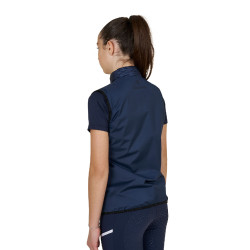Uniseks kinderbodywarmer Foldable-lijn Marineblazer Marineblauw