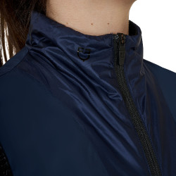 Uniseks kinderbodywarmer Foldable-lijn Marineblazer Marineblauw