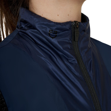 Uniseks kinderbodywarmer Foldable-lijn Marineblazer Marineblauw