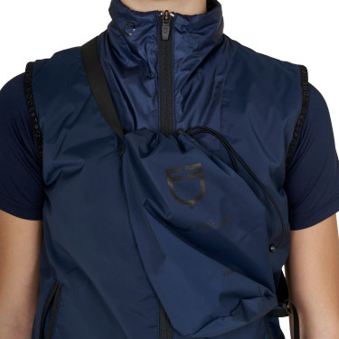 Uniseks kinderbodywarmer Foldable-lijn Marineblazer Marineblauw
