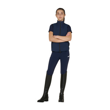 Uniseks kinderbodywarmer Foldable-lijn Marineblazer Marineblauw