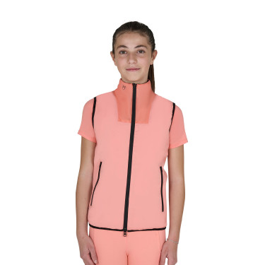 Uniseks kinderbodywarmer Foldable-lijn Woestijnbloem / havennevel Multicolor