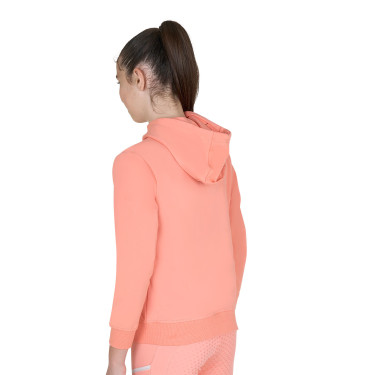Unisex kinderhoodie met rits aan de voorkant Woestijnbloem Roze