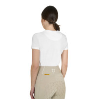 Dames T-shirt Horse Palm van katoen Wit