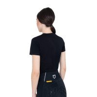 Dames T-shirt Horse Love van katoen Zwart