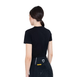 Dames T-shirt Horse Love van katoen Zwart