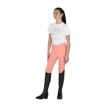Meisjes-T-shirt Time to Blossom van katoen Wit