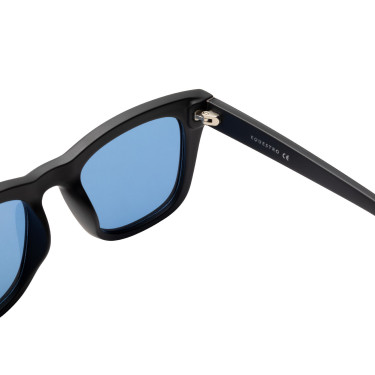 Gepolariseerde sportzonnebril model Solana Mat zwart / blauw