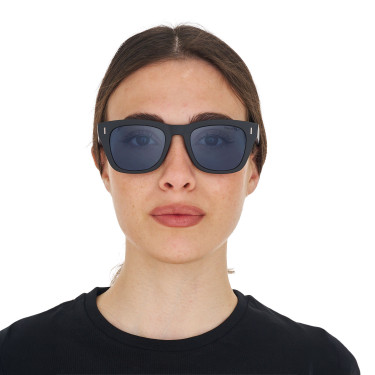 Gepolariseerde sportzonnebril model Solana Mat zwart / blauw