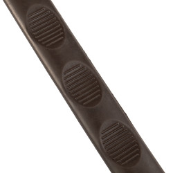 Magna teugels van leer met rubberen grip
