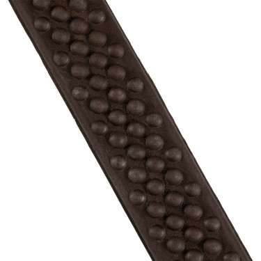 Lederen teugels met rubberen grip