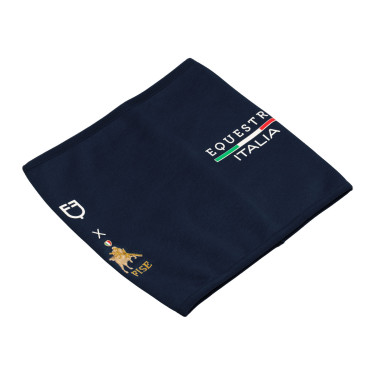Fleecevlecht sjaalkraag Marineblazer Marineblauw