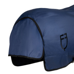 Nebraska paddockdeken van scheurvast weefsel 250 g Marine Marineblauw