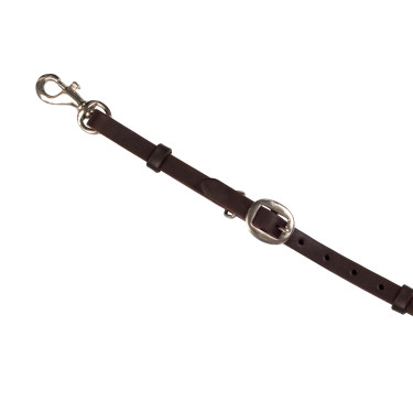Western borsttuig met veelkleurige kralen Donkerbruin