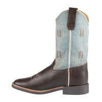 Kinderlaarzen Arrow Western Bruin / lichtblauw