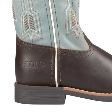 Kinderlaarzen Arrow Western Bruin / lichtblauw