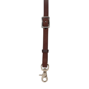 Leren western borsttuig Geolied Bruin