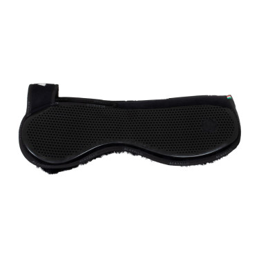 MF-S WFS onderlegger suède schapenvacht full gel classic flat Zwart