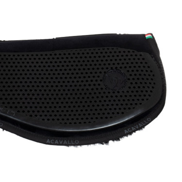 MF-S WFS onderlegger suède schapenvacht full gel classic flat Zwart