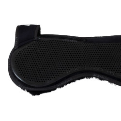MF-S WFS onderlegger suède schapenvacht full gel classic flat Zwart