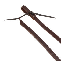 Waterloop Geoliede Teugels 5/8" Geolied Bruin