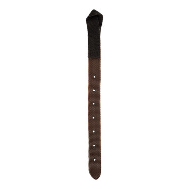 Nylon singelstoten voor Engels zadel Bruin