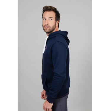 Swiss hoodie marine Marine Marineblauw