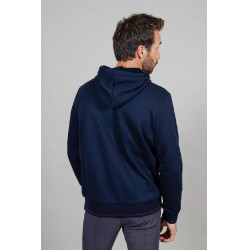 Swiss hoodie marine Marine Marineblauw