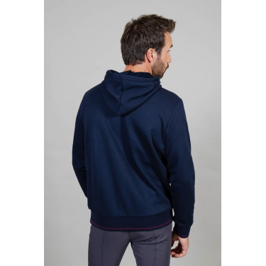 Swiss hoodie marine Marine Marineblauw