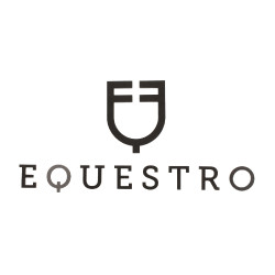 Equestro contractlogo uitgespaard muurhoogte 30 cm Zwart