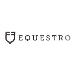 Uitgesneden Equestro muurlogo h 20 cm Zwart