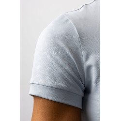 Horze Joie trainings-T-shirt met korte mouwen voor kinderen Grijs dageraad blauw