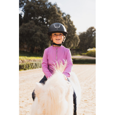 Trainingsshirt Horze Mea kind Bleek Paars Violet