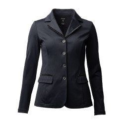 Wedstrijdjas Horze Ada met glitters dames Zwart Wedstrijdjas Horze Ada met glitters dames Zwart