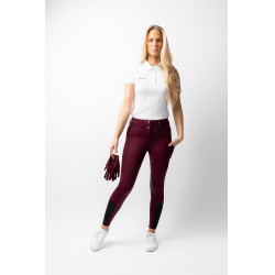 Rijbroek Horze Evelyn full seat dames Port Royale Bordeaux
