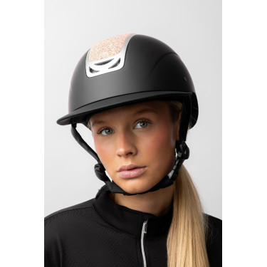 Paardrijhelm met kristallen Horze Arix II – Equi-Clic