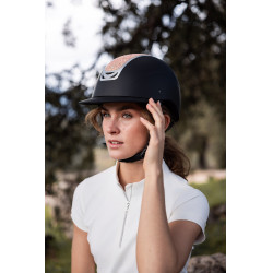 Paardrijhelm met kristallen Horze Arix II – Equi-Clic