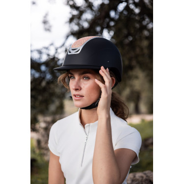 Paardrijhelm met kristallen Horze Arix II – Equi-Clic