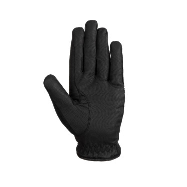 Dames rijhandschoenen Horze Mayla Winter Zwart