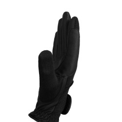Dames rijhandschoenen Horze Mayla Winter Zwart