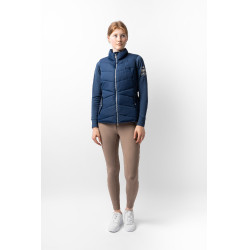 Gewatteerd Rijvest B Vertigo Cordelia Marine titaan Marineblauw