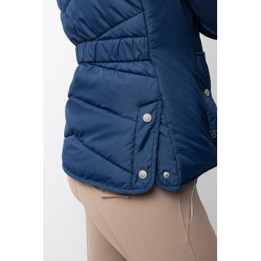 Gewatteerd Rijvest B Vertigo Cordelia Marine titaan Marineblauw