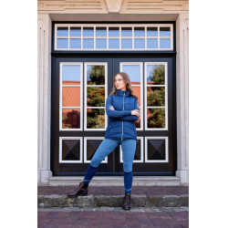 Gewatteerd Rijvest B Vertigo Cordelia Marine titaan Marineblauw