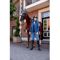 Gewatteerd Rijvest B Vertigo Cordelia Marine titaan Marineblauw