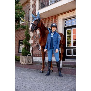 Gewatteerd Rijvest B Vertigo Cordelia Marine titaan Marineblauw