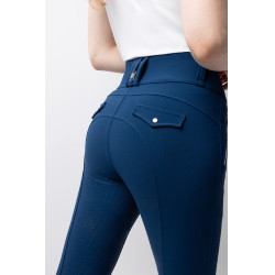 Damesrijbroek B Vertigo thermisch fullgrip Enya Marine titaan Marineblauw Damesrijbroek B Vertigo thermisch fullgrip Enya Marine titaan Marineblauw