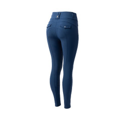 Damesrijbroek B Vertigo thermisch fullgrip Enya Marine titaan Marineblauw Damesrijbroek B Vertigo thermisch fullgrip Enya Marine titaan Marineblauw