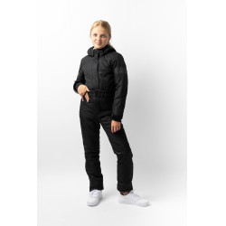 Kinderoverall Horze Annica Gewatteerd Zwart